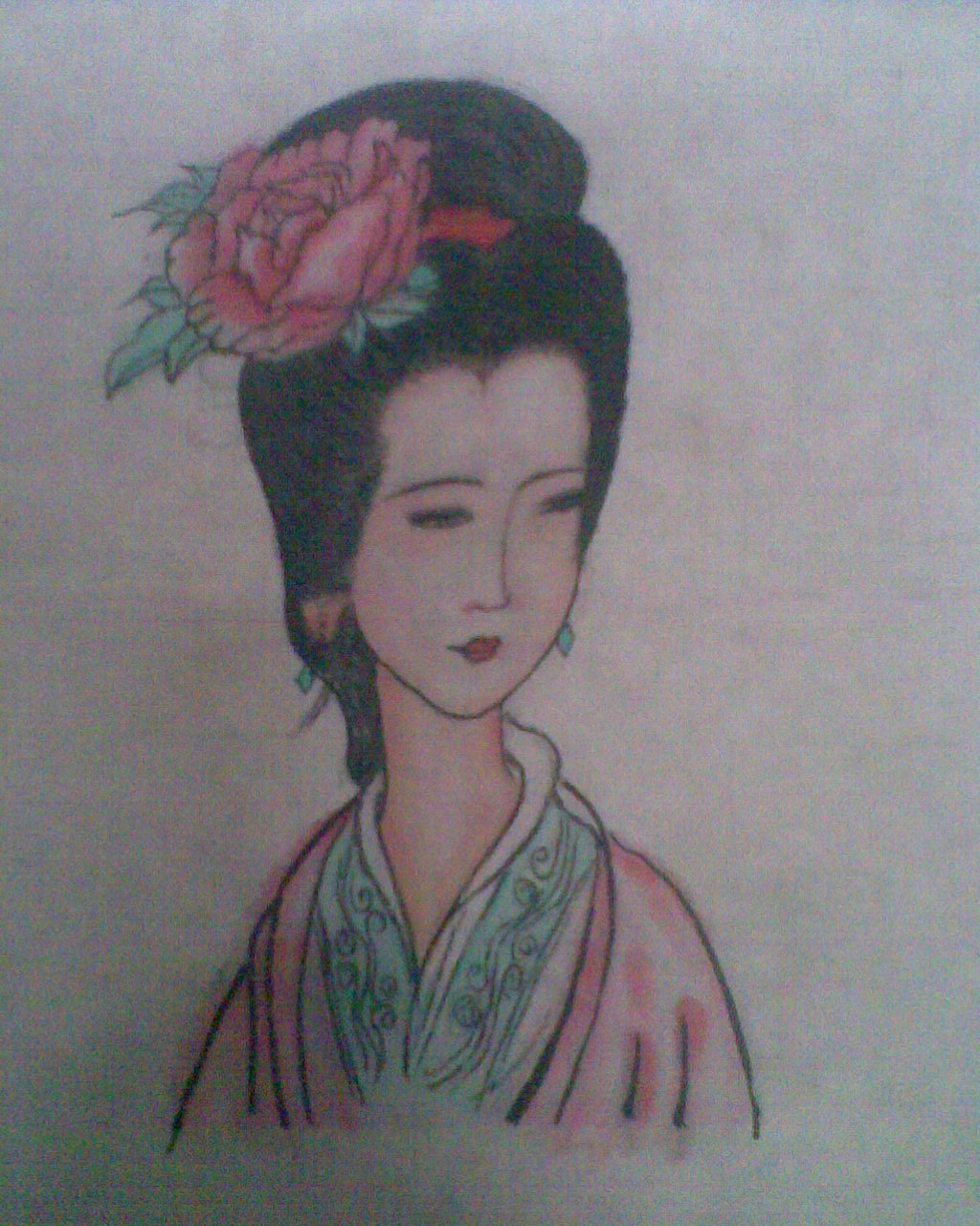 美女与野兽绘画1